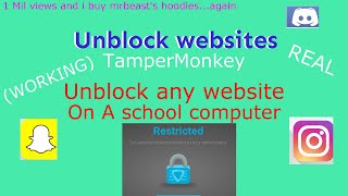How to unblock any blocked website on a school computer (working 2021)(ChromeBook)