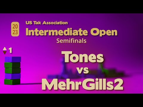 Tones vs MehrGills2 - 2023 Intermediate Tak Open Semifinals G1 - Live Commentary