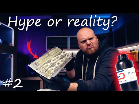 Siraya Tech resins, the best there is? Through the testing gauntlet #2 #RTG