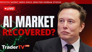 Tesla Defies the AI Selloff as CoreWeave's Debt Fears Spike 🚨 | Stock Market Live