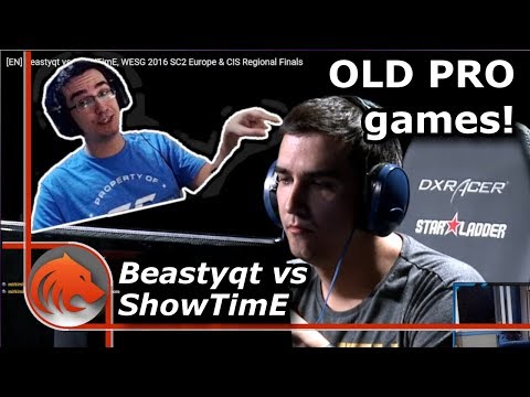 Beastyqt vs ShoWTimE at WESG 2016 - Reacting to my Old Pro Games!