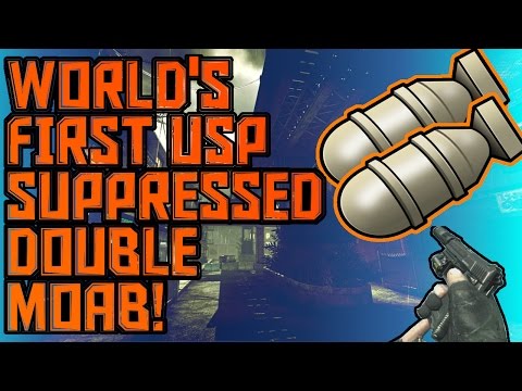 WORLD'S FIRST SUPPRESSED USP DOUBLE MOAB *SOLO*! DOUBLE JAMES BOND MOAB! MW3 PC 2016 #28 #RushRC