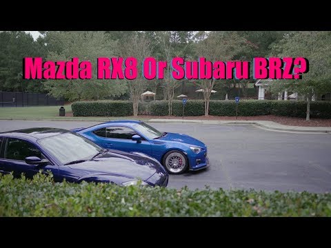 Subaru BRZ Or Mazda RX8? First Car? Aftermarket Vs Stock