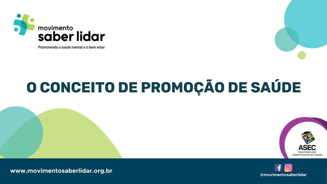 O que é Promoção de Saúde?