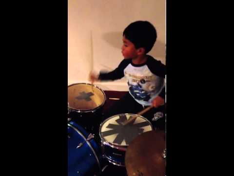 Drum Lessons with Leo (5 yr old drummer)