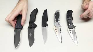 Discontinued Spyderco and Kershaw Automatics