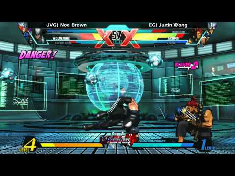 Toryuken 3 Day 2 - UMVC3 Winners Finals - EG| Justin Wong vs UVG| Noel Brown