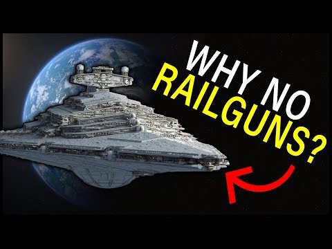 Why don't Star Wars ships use RAILGUNS? | Star Wars Lore