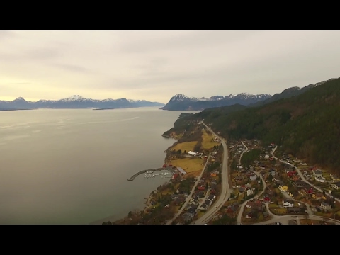 Molde, Norway. Footage with DJI Phantom 3 Professional