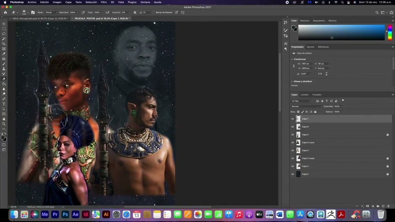 BLACK PANTHER WAKANDA FOREVER: Poster Design | Final Cut by Arteo Design