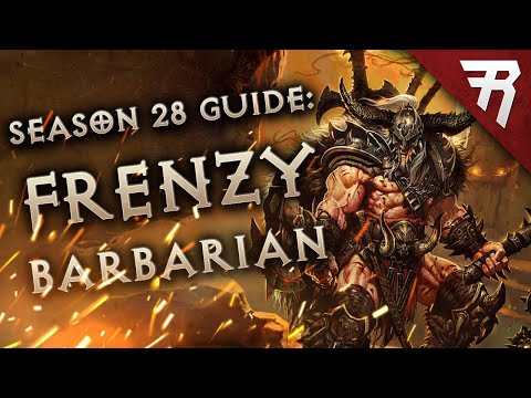 Diablo 3 Season 30 Barbarian Savage Frenzy Build Guide (2.7.7)