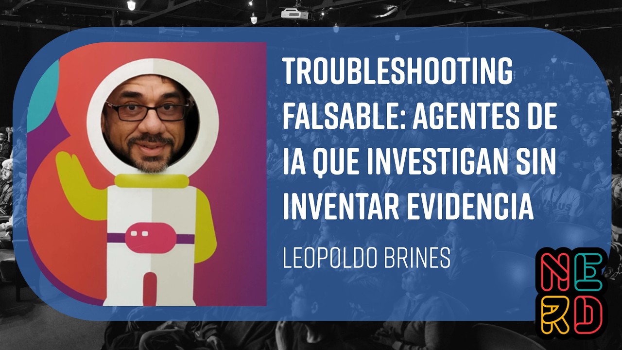 Troubleshooting falsable: agentes de IA que investigan sin inventar evidencia