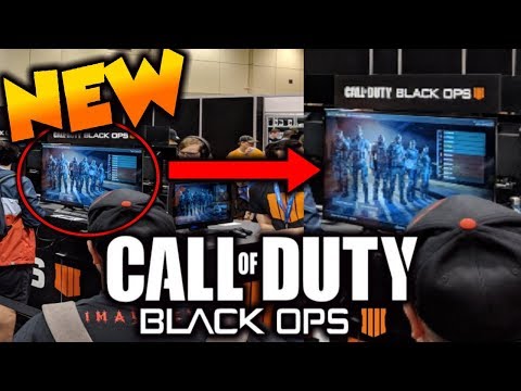 Black Ops 4: NEW  Pre-Game Lobby Layout, COD Caster Mode, & Cross Play! Video