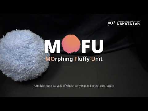 MOFU : ce mini-robot à fourrure se gonfle et se dégonfle en respirant pour paraître plus vivant