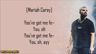 Drake - Emotionless ft. Mariah Carey (Lyrics)