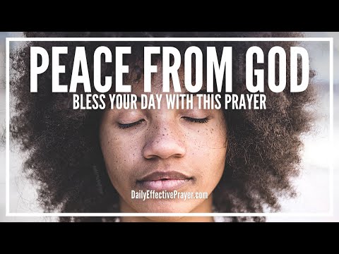 Prayer For Peace | For Those Who Need God's Peace Right Now