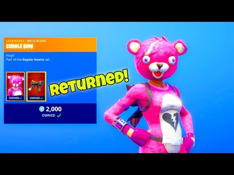 VALENTINES DAY SKINS ARE BACK! (New Item Shop) Fortnite Battle Royale