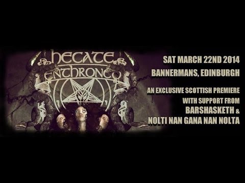 Hecate Enthroned - Live at the Bannermans, Edinburgh March 22, 2014 FULL SHOW