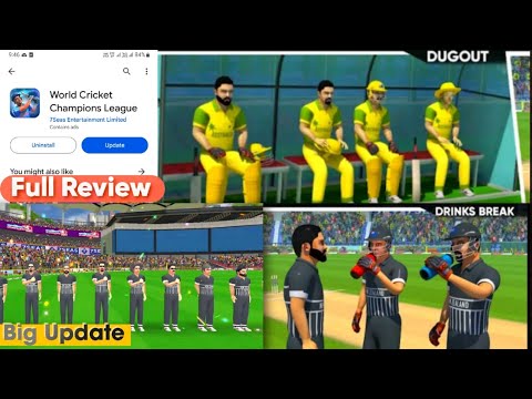 World Cricket Champions League Big Update Launch Full Review | New Update Gameplay, Features Review