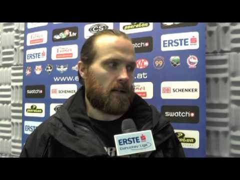 Troy Milam nach dem 6:4-Sieg gegen den KAC im 3. Halbfinalspiel