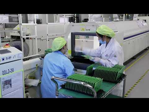 Into a large PCB factory in China