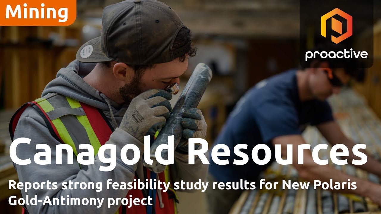 Canagold Resources reports strong feasibility study results for New Polaris Gold-Antimony project