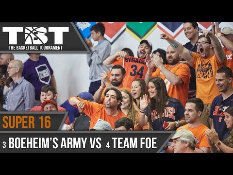 2017 TBT Super 16 Recap - #4 Team FOE vs #3 Boeheim's Army
