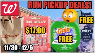 WALGREENS CURBSIDE DEALS (11/30 - 12/6) * Grab $60 in Products for Free!