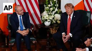 Trump comments on Irish reunification during visit to Ireland
