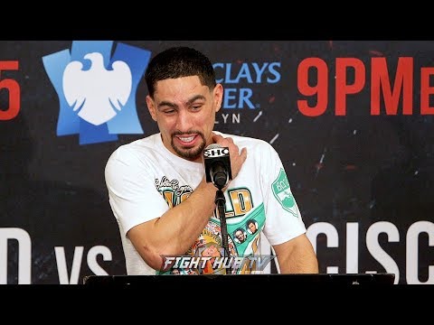 DANNY GARCIA REACTS TO BEING BITTEN IN FIGHT BY IVAN REDKACH & FUNNY SIX TOE PROBLEM