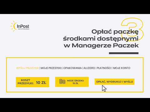 InPost – Jak nadać przesyłkę przez Paczkomat za pomocą Managera Paczek?