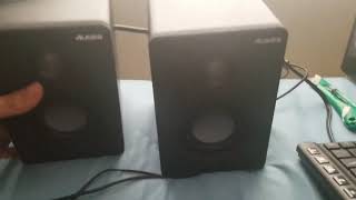 Video thumbnail for Alesis M1 Active 330 Studio Speakers) studio monitors by Tez Sneakerz N Thingz