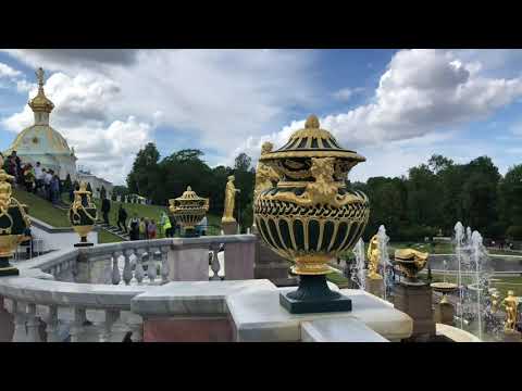 Peterhof, Grand Palace, Lower Park with Fountains