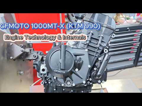 CFMOTO 1000MT-X Engine Teardown: The KTM 990 Connection Revealed!