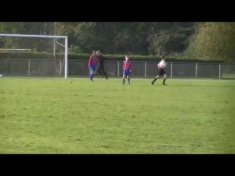 Alphense Boys E-Top Alkmania D1 doelpunt Sem 2-0