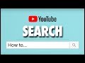 How YouTube Search Works