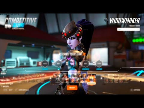 IDDQD WIDOW GAMEPLAY - OVERWATCH 2 TOP 500 SEASON 9