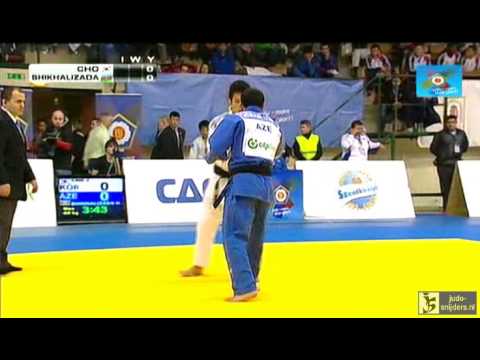Judo 2013 European Open Men Budapest: Cho (KOR) - Shikhalizada (AZE) [-66kg] semi-final