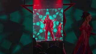 Georgia and team performing on Carnival Encounter cruise ship.