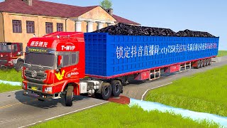 Truck Almost Stuck on Giant Speed Bump | Driver Skills Gameplay | Game Daily172 #mudrunner