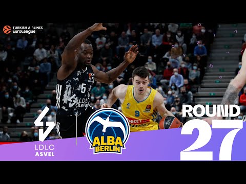Smith's block sends ALBA past ASVEL! | Round 27, Highlights | Turkish Airlines EuroLeague