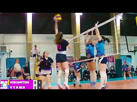 Pallavolo U18F - fase finale - Viscontini Tea Consulting Milano  vs  Volley Team Brianza