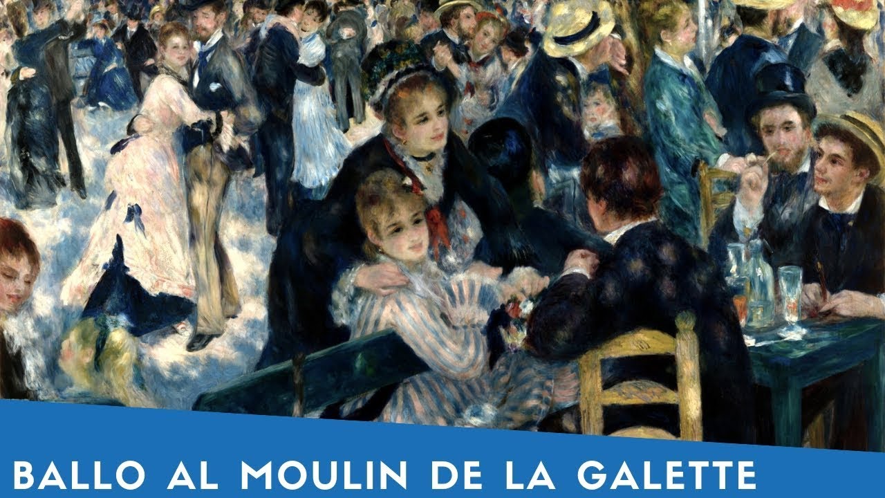 "Ballo al Moulin de la Galette", Pierre-Auguste Renoir (1876)