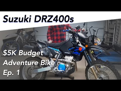 Suzuki DRZ400S $5K Budget Lightweight Adventure Motorcycle Build For BDR