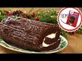 EASY YULE LOG RECIPE USING BOXED CAKE MIX: How to Make a Gorgeous Bûche De Noël/Christmas 2022