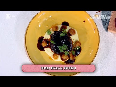 Guancia brasata al vino rosso -  È sempre mezzogiorno 18/10/2024