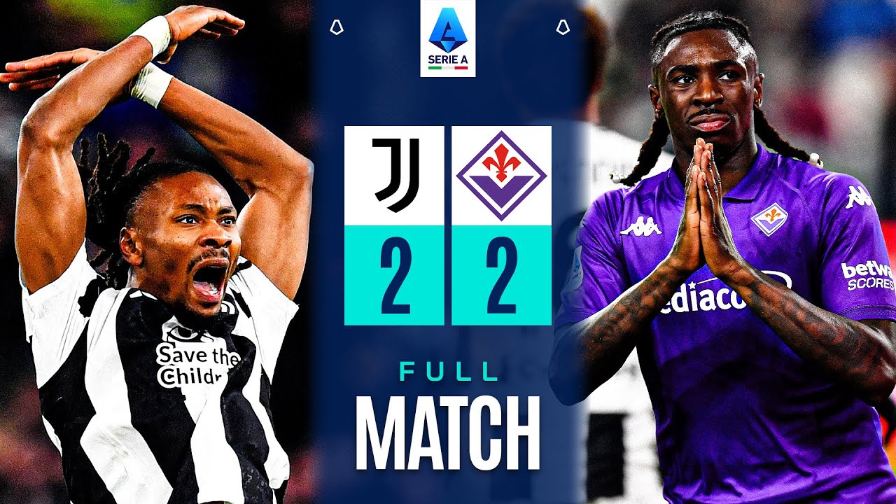 FULL MATCH | Juventus-Fiorentina 2-2 | Serie A 2024/25