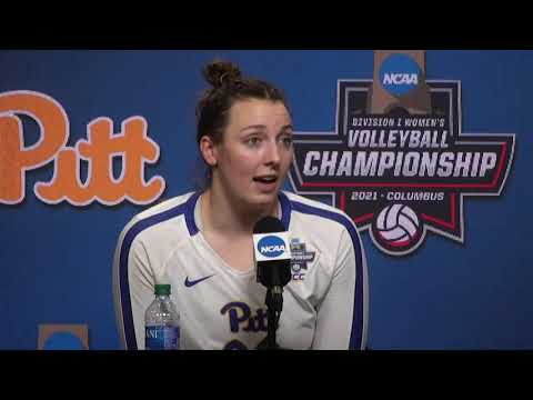 Pitt volleyball postgame press conference (semifinals) - Dec. 16, 2021
