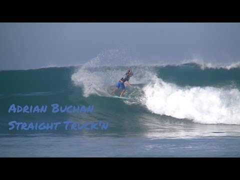 Adrian Buchan Straight Truckn at Trestles
