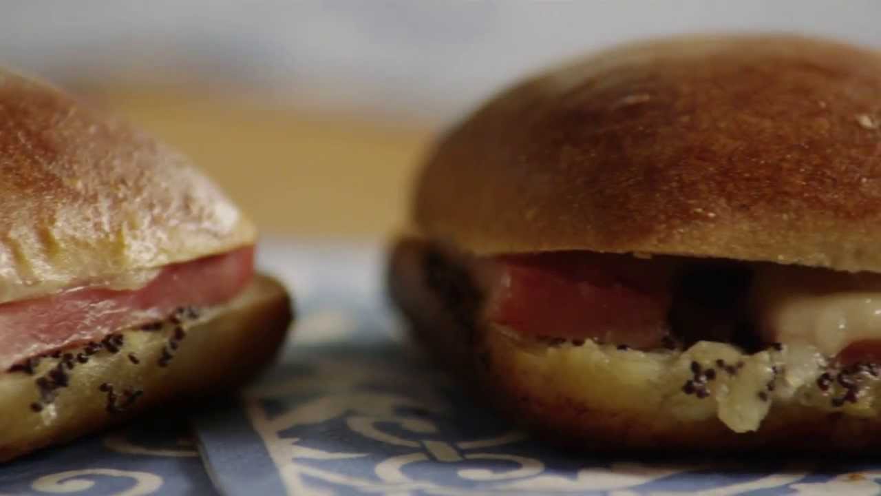 How to Make Ham and Cheese Appetizer Sandwiches | Sandwich Recipes | Allrecipes.com